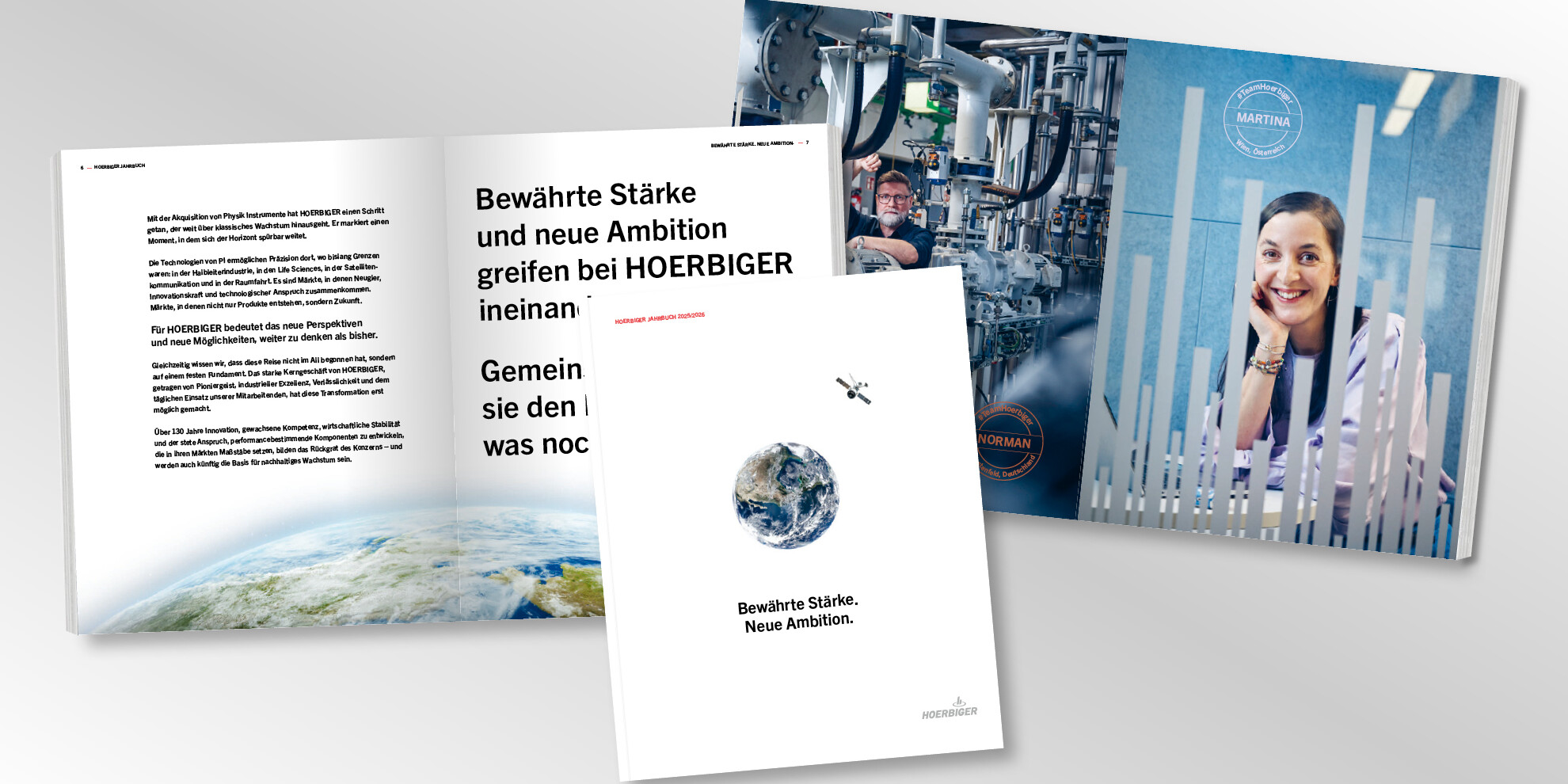 Das HOERBIGER Jahrbuch 2025/2026: Bewährte Stärke. Neue Ambition. 