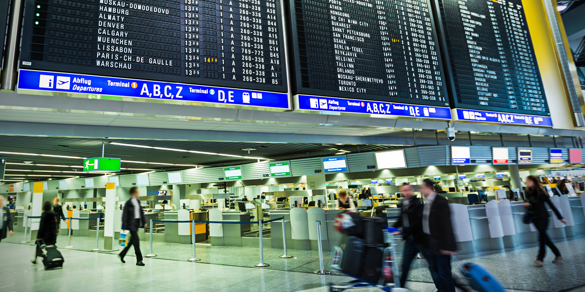 Airport Departures Hall