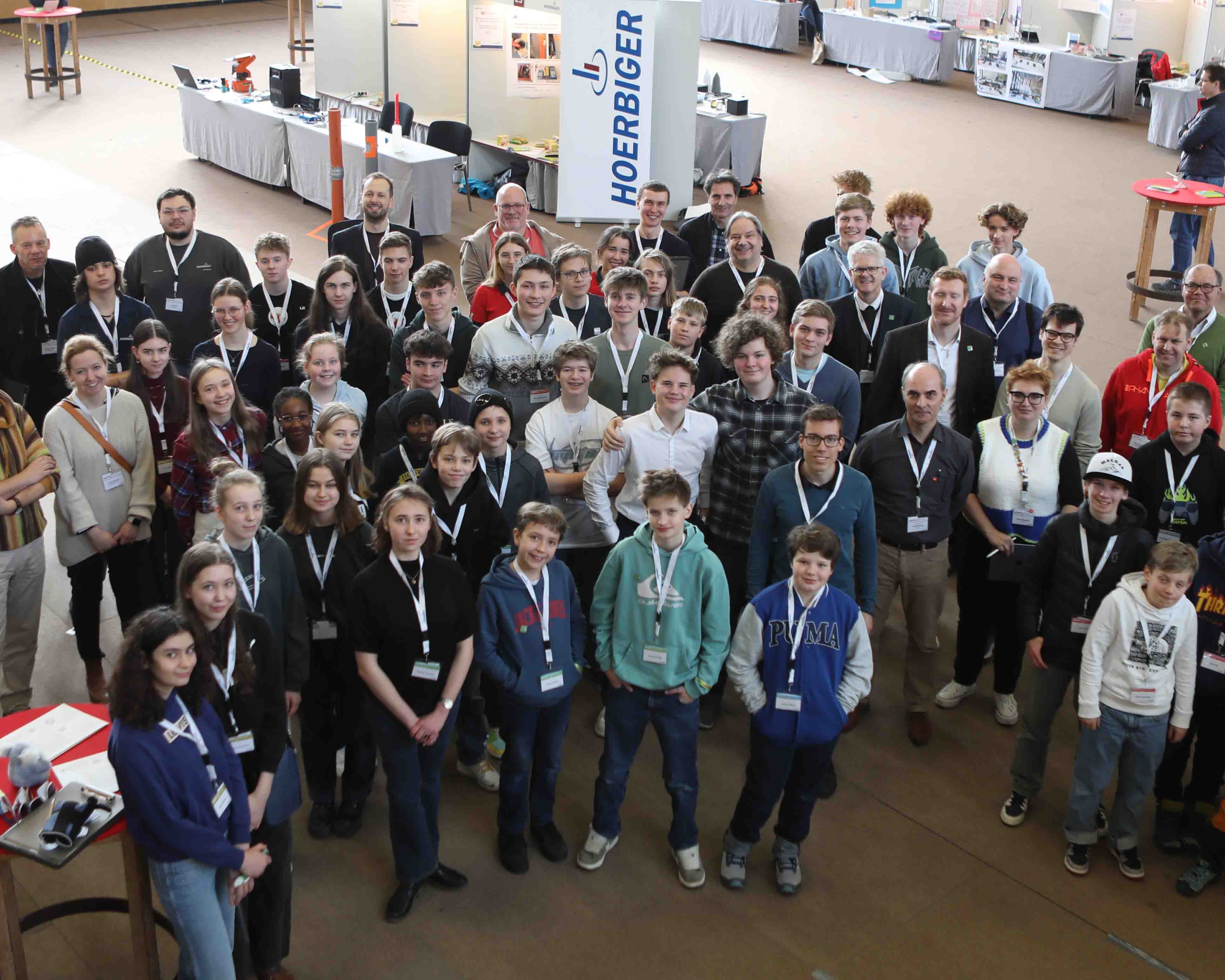 Participants at Jugend forscht 2025